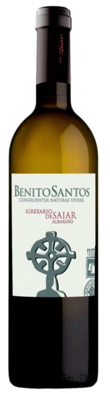 Benito Santos Igrexario de Saiar Albarino 2021 Front Bottle Shot