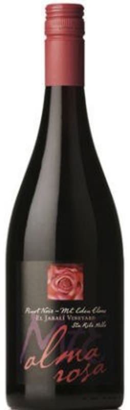 Alma Rosa Mt. Eden Clone El Jabali Vineyard Pinot Noir 2012 Front Bottle Shot