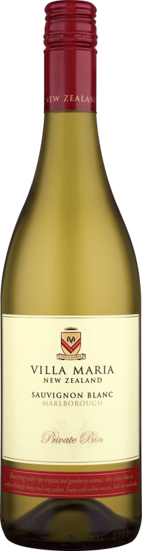 Villa Maria Private Bin Sauvignon Blanc 2008 Front Bottle Shot