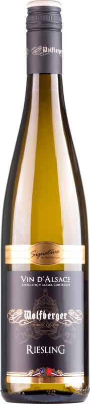 Wolfberger Riesling 2022 Front Bottle Shot