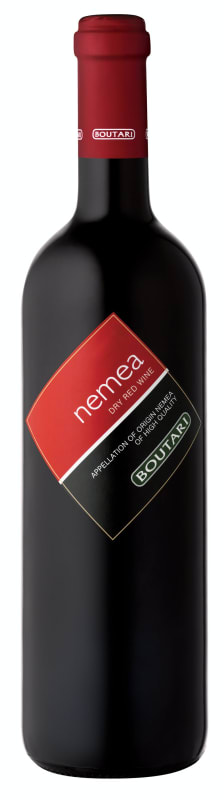 Boutari Nemea 2017 Front Bottle Shot