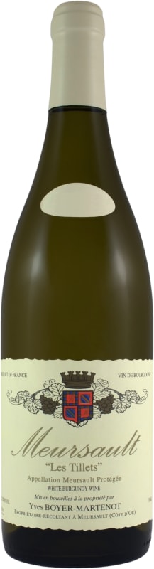 Boyer-Martenot Meursault Les Tillets 2018 Front Bottle Shot