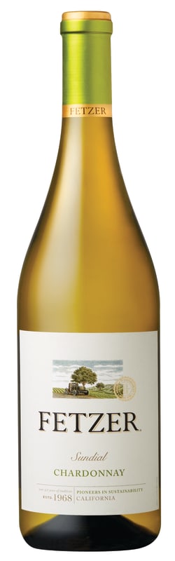 Fetzer Sundial Chardonnay 2018 Front Bottle Shot