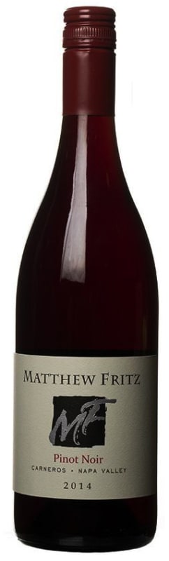 Matthew Fritz Pinot Noir 2014 Front Bottle Shot