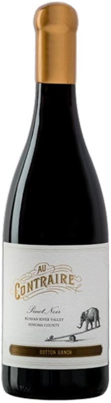 Au Contraire Dutton Ranch Pinot Noir 2013 Front Bottle Shot