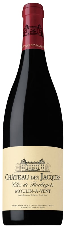 Chateau des Jacques Moulin-a-Vent Clos de Rochegres 2015 Front Bottle Shot