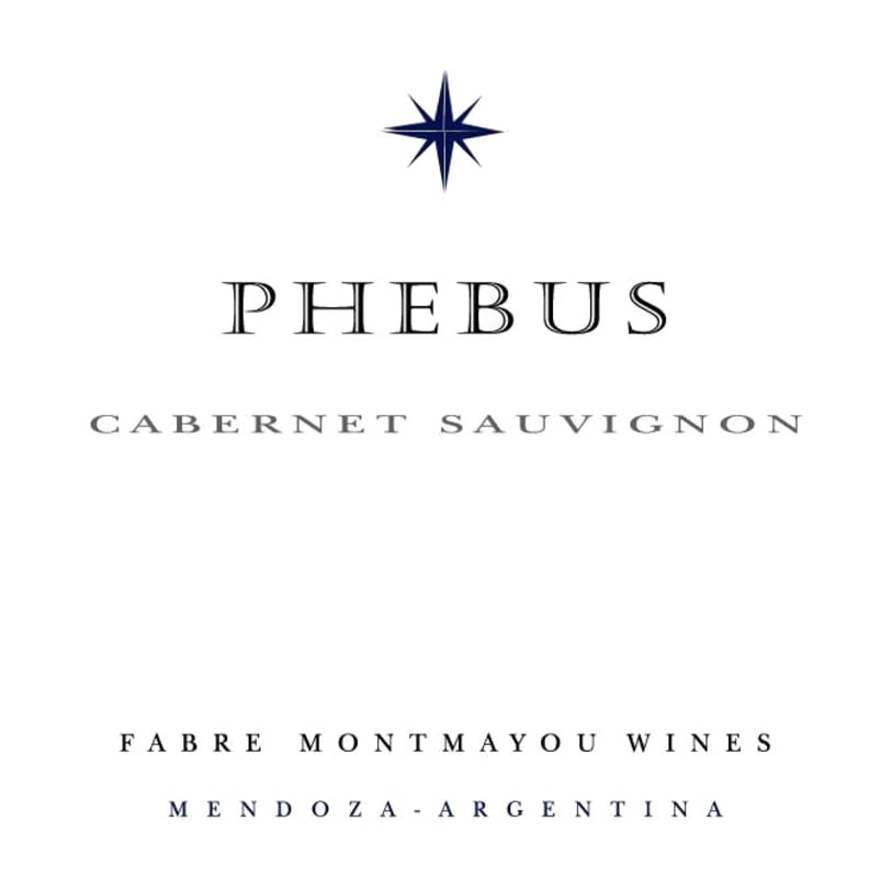 Fabre Montmayou Phebus Cabernet Sauvignon 2009 Front Label