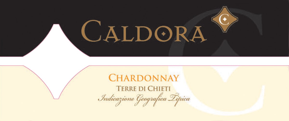 Farnese Caldora Chardonnay 2012 Front Label