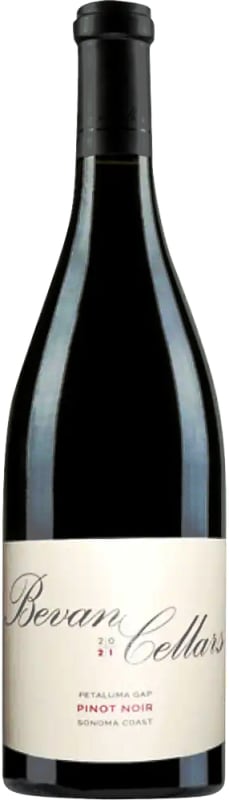 Bevan Cellars Petaluma Gap Pinot Noir 2021 Front Bottle Shot