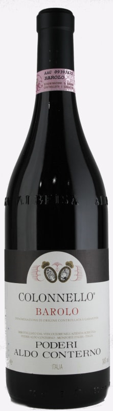 Aldo Conterno Colonnello Barolo 2007 Front Bottle Shot