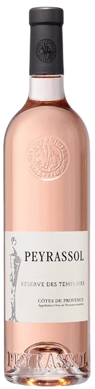 Peyrassol Reserve des Templiers Rose 2020 Front Bottle Shot
