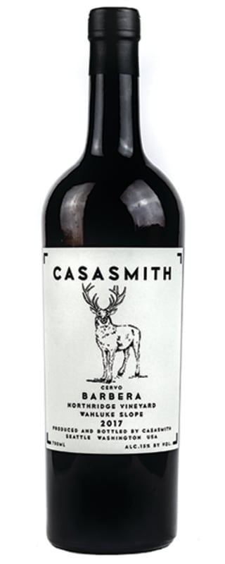 CasaSmith Cervo Barbera 2017 Front Bottle Shot
