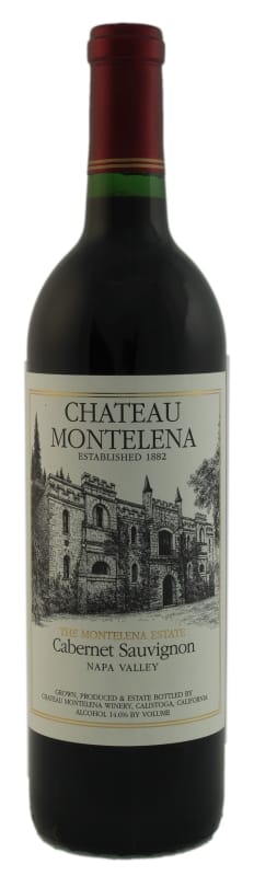 Chateau Montelena Estate Cabernet Sauvignon (scuffed labels) 1998 Front Bottle Shot