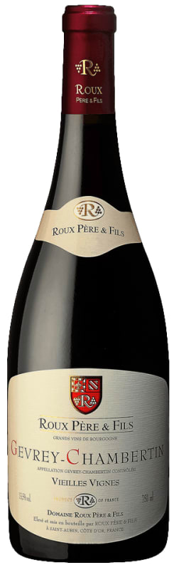 Domaine Roux Pere & Fils Gevrey-Chambertin Vieilles Vignes 2020 Front Bottle Shot