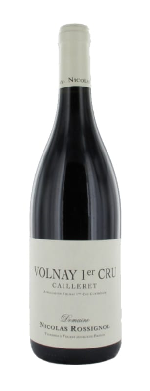Domaine Nicolas Rossignol Volnay Premier Cru Caillerets 2011 Front Bottle Shot