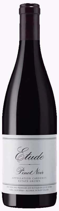 Etude Carneros Estate Pinot Noir (375ML half-bottle) 2016 Front Bottle Shot
