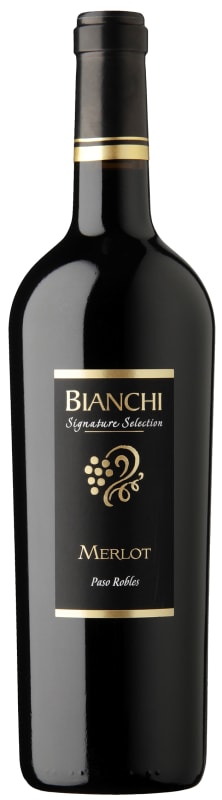 Bianchi Vineyards Signature Selection Merlot 2013 Front Bottle Shot