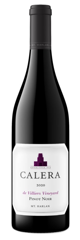 Calera de Villiers Vineyard Pinot Noir 2020 Front Bottle Shot