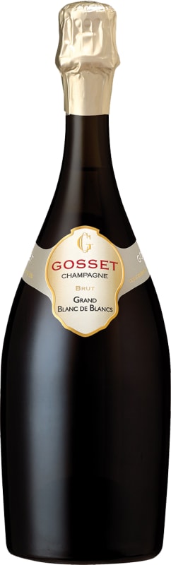Gosset Grand Blanc de Blancs Brut Front Bottle Shot