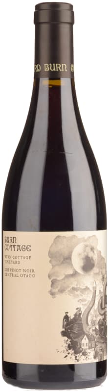 Burn Cottage Pinot Noir 2015 Front Bottle Shot