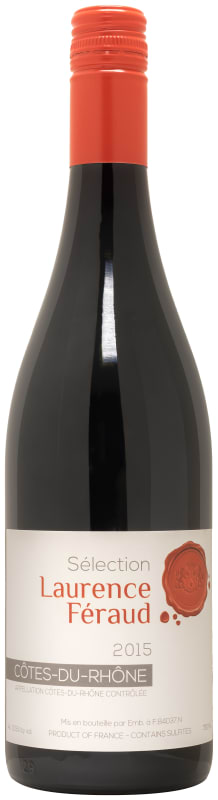 Selection Laurence Feraud Cotes du Rhone 2015 Front Bottle Shot
