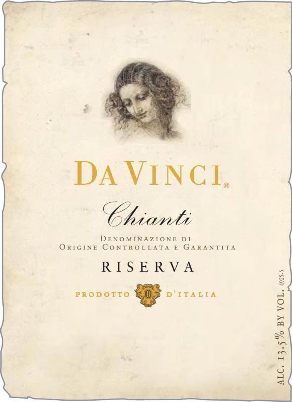 Da Vinci Chianti Riserva 2006 Front Label