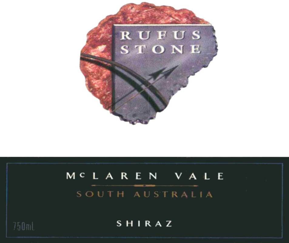 Tyrrell's Rufus Stone Shiraz 2005 Front Label