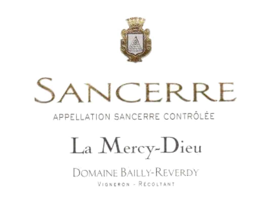 Bailly Reverdy Sancerre La Mercy-Dieu 2020 Front Label
