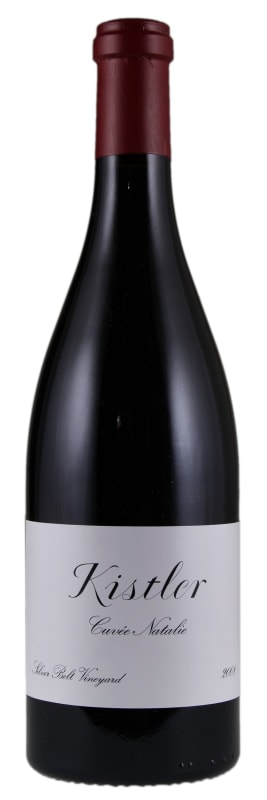 Kistler Vineyards Cuvee Natalie Pinot Noir 2008 Front Bottle Shot