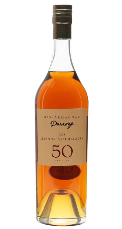 Darroze 50 Year Les Grands Assemblages Armagnac Front Bottle Shot