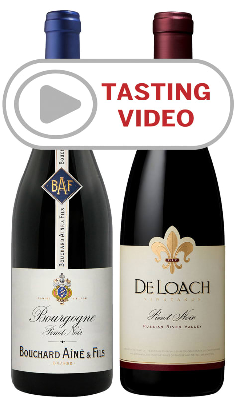 Pinot Noir: The Franco-American Connection with Tasting Video Gift Product Image