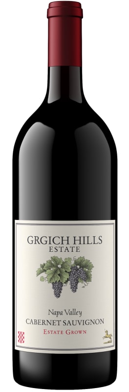 Grgich Hills Estate Cabernet Sauvignon (1.5 Liter Magnum) 2017 Front Bottle Shot