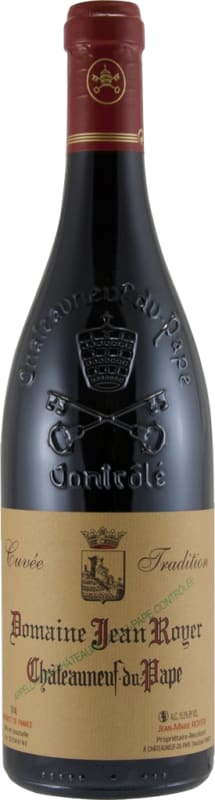 Domaine Jean Royer Chateauneuf-du-Pape 2019 Front Bottle Shot