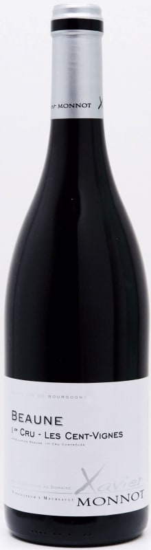 Xavier Monnot Beaune Les Cent-Vignes Premier Cru 2015 Front Bottle Shot