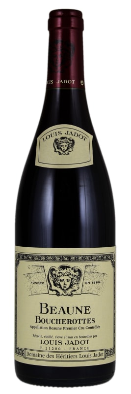 Louis Jadot Beaune Boucherottes Premier Cru Domaine des Heritiers 2019 Front Bottle Shot