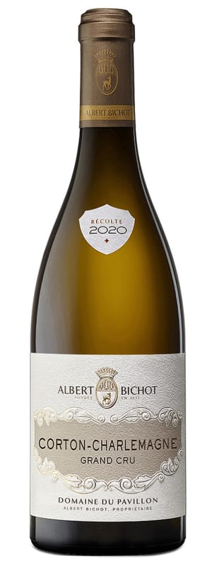 Albert Bichot Corton-Charlemagne Grand Cru Domaine du Pavillon 2020 Front Bottle Shot