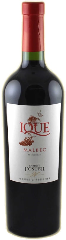 Enrique Foster Ique Malbec 2014 Front Bottle Shot