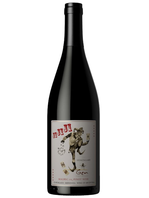 Gen del Alma JiJiJi Malbec-Pinot Noir 2021 Front Bottle Shot