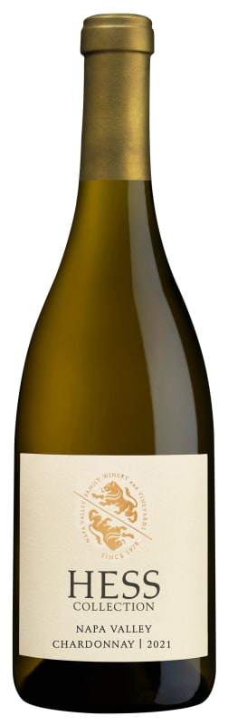 Hess Collection Napa Valley Chardonnay 2021 Front Bottle Shot