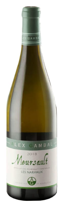 Alex Gambal Meursault Narvaux 2018 Front Bottle Shot