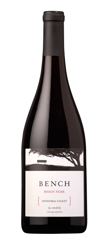Bench Sonoma Coast Pinot Noir 2018 Front Bottle Shot
