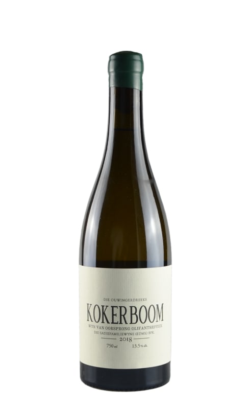 Sadie Family Die Ouwingerdreeks Kokerboom 2018 Front Bottle Shot