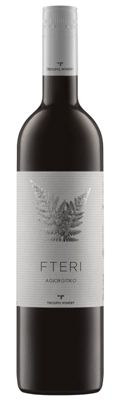 Troupis Winery Fteri Agiorgitiko 2025 Front Bottle Shot