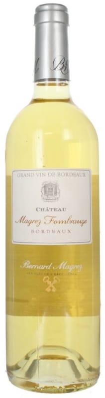 Chateau Magrez Fombrauge Blanc 2016 Front Bottle Shot