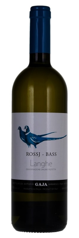 Gaja Rossj-Bass Bianco 2019 Front Bottle Shot