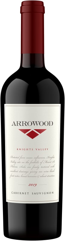 Arrowood Knights Valley Cabernet Sauvignon 2019 Front Bottle Shot