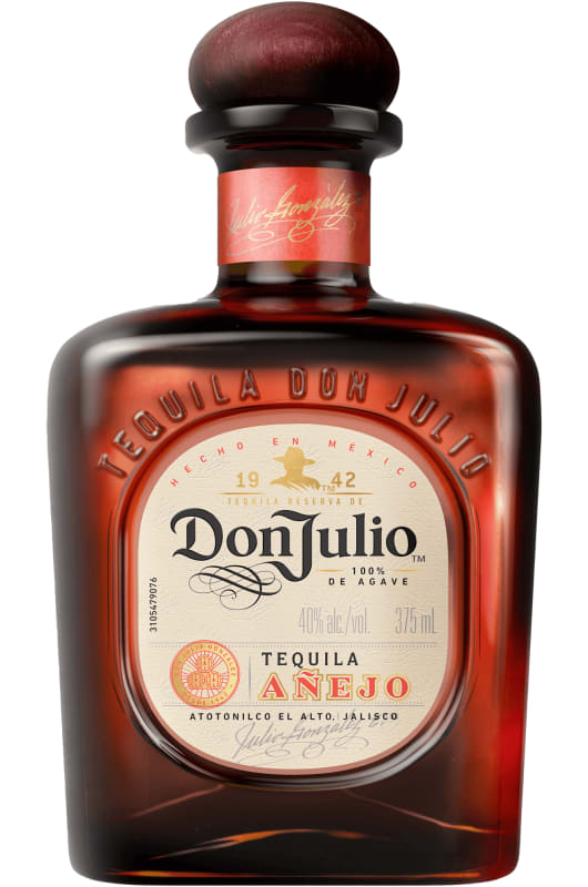 Don Julio Anejo Tequila (375ML half-bottle) Front Bottle Shot
