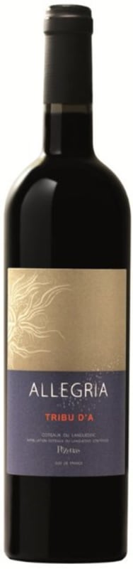 Allegria Tribu d'A Rouge 2015 Front Bottle Shot