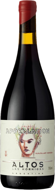 Altos Las Hormigas Gualtallary Malbec 2021 Front Bottle Shot