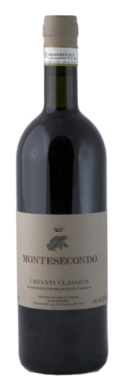 Montesecondo Chianti Classico 2017 Front Bottle Shot